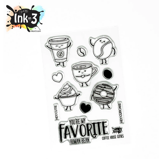 Coffee House Cutie Stamp Set