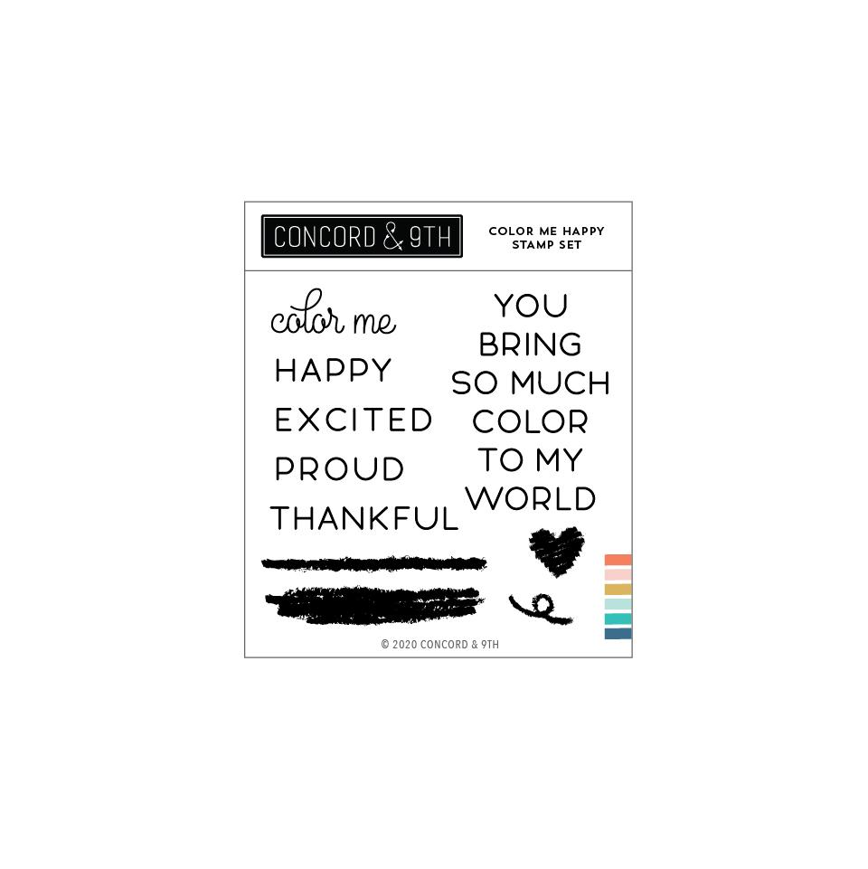 Color Me Happy Stamp Set