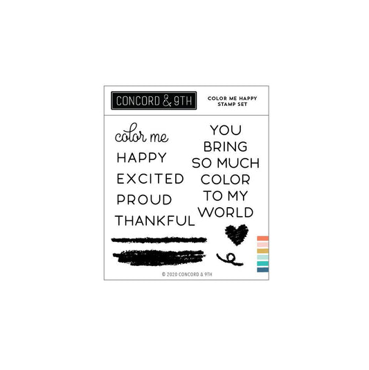Color Me Happy Stamp Set
