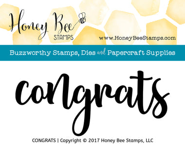 Congrats Stamp Set