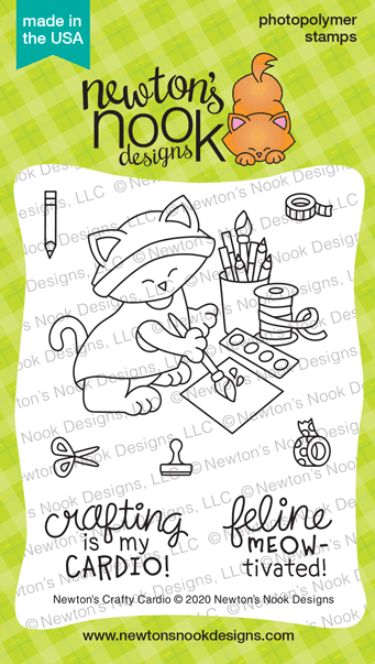 Newton's Crafty Cardio Stamp Set