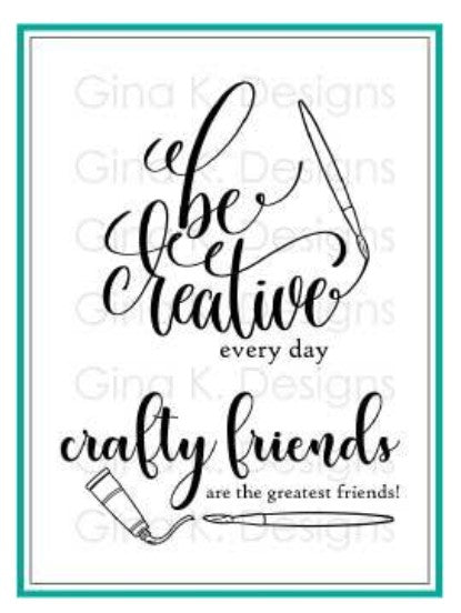 Crafty & Creative Stamp Set