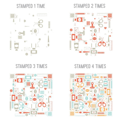 Crafty Turnabout™ Stamp Set