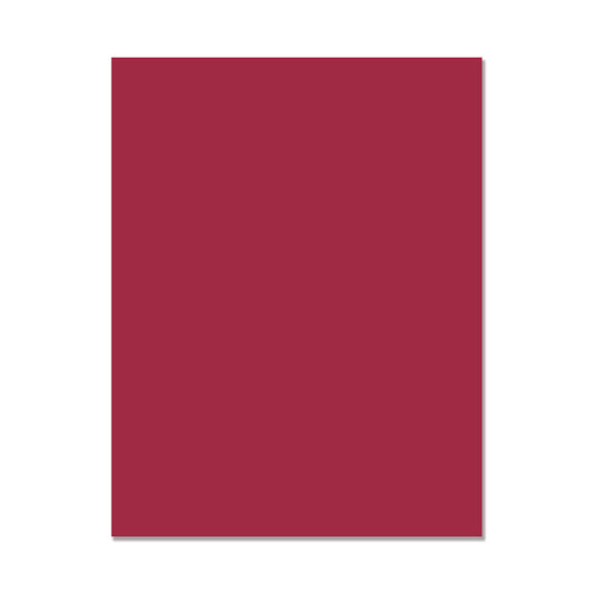 Hero Hues 8.5x11 Cardstock Cranberry