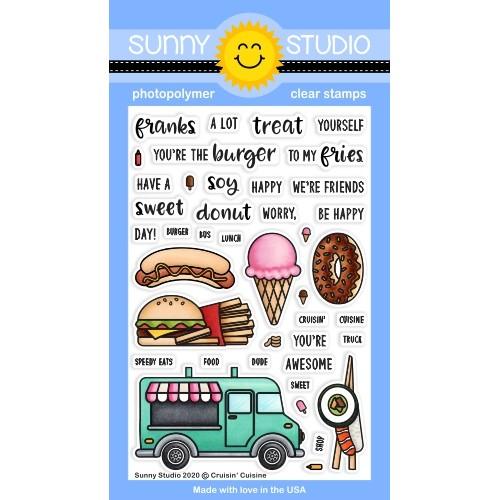 Cruisin' Cuisine Stamp Set