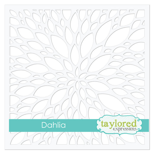 Dahlia Stencil