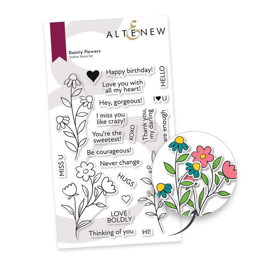 Dainty Flowers Stamp Set