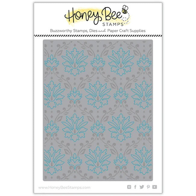 Damask A2 Cover Plate Honey Cuts