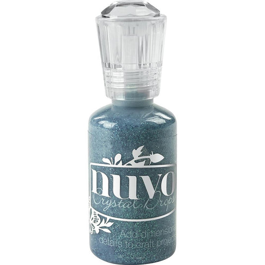 Nuvo Glitter Drops Dazzling Blue