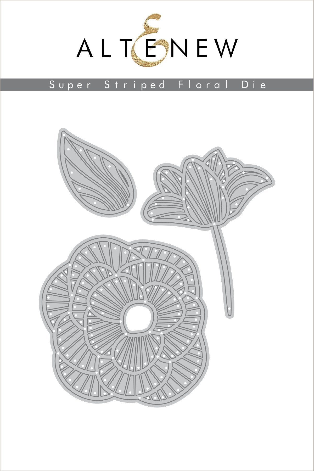 Super Striped Floral Dies