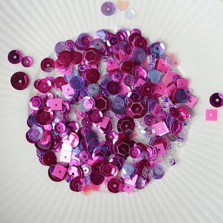 Sequin Shaker Selections Deep Fuchsia