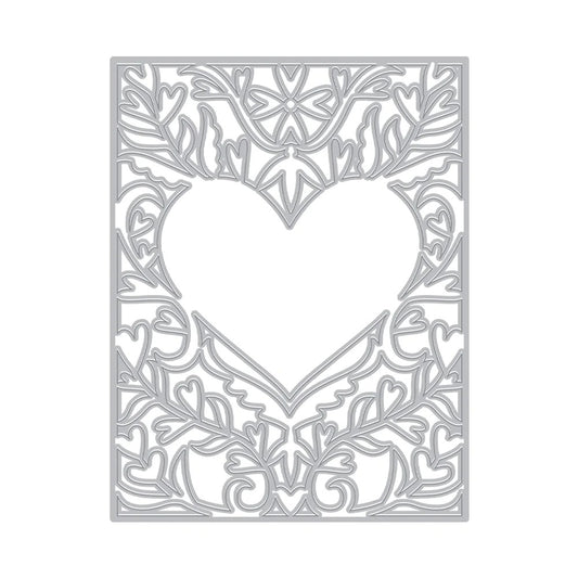 Heart Flourish Cover Plate