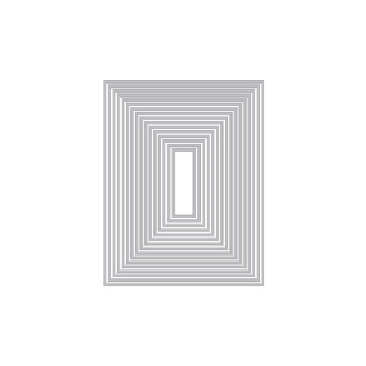Nesting Rectangle Infinity Dies