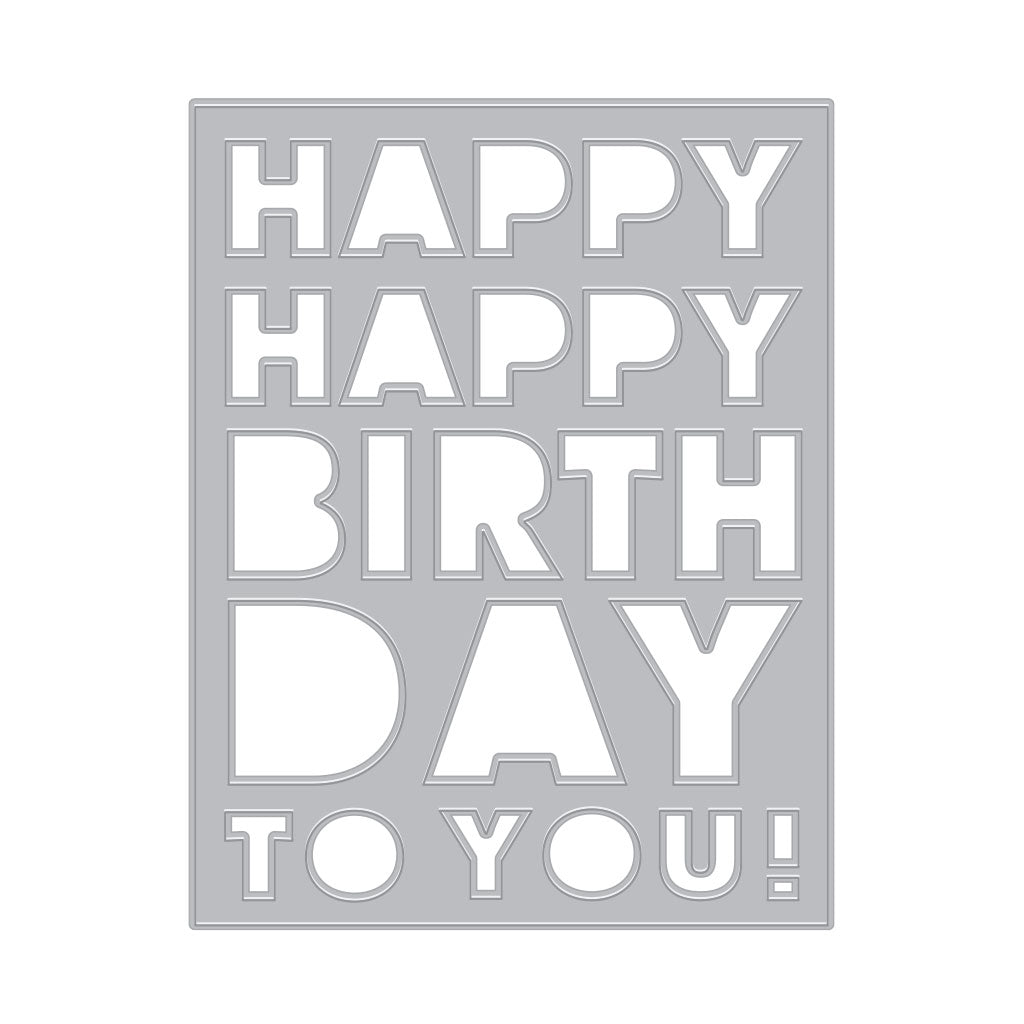 Birthday Message Cover Plate