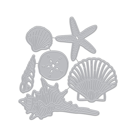 Seashells Fancy Dies