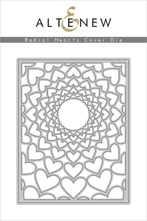 Radial Hearts Cover Die