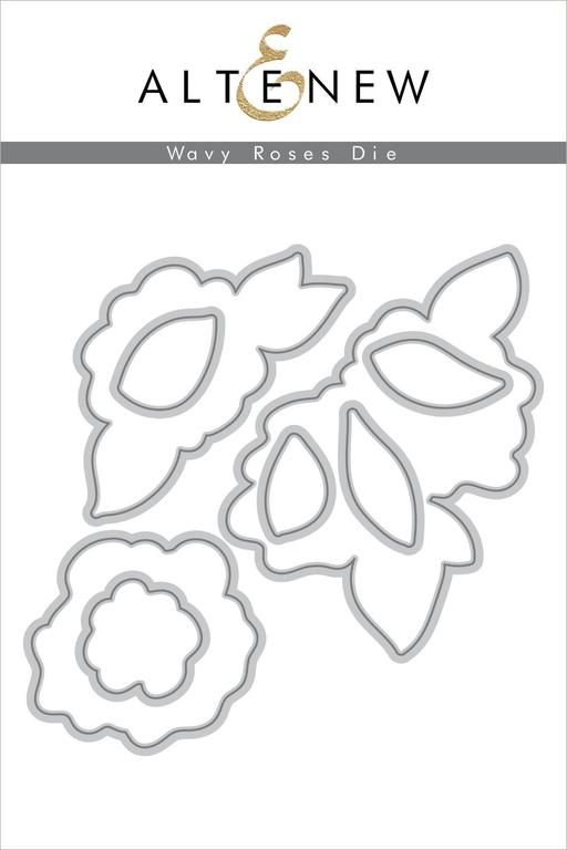 Wavy Roses Dies