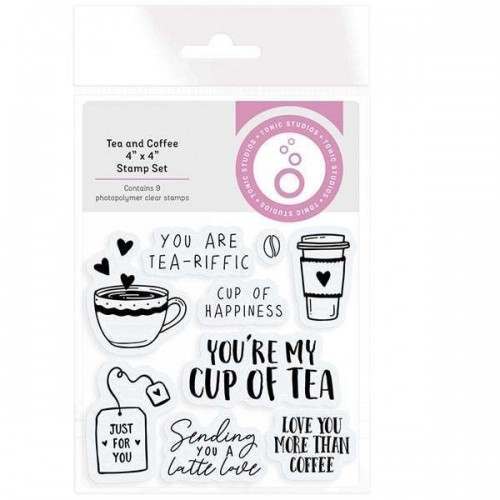 Tea & Coffee Stamp Set