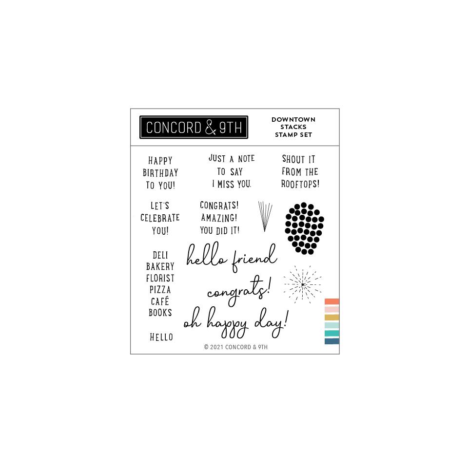 Downtown Stacks Stamp Set