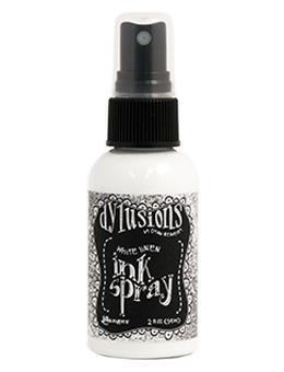 Dylusions Ink Spray White Linen