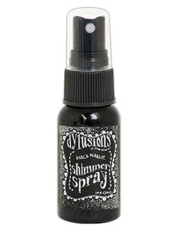 Dylusions Shimmer Spray Black Marble