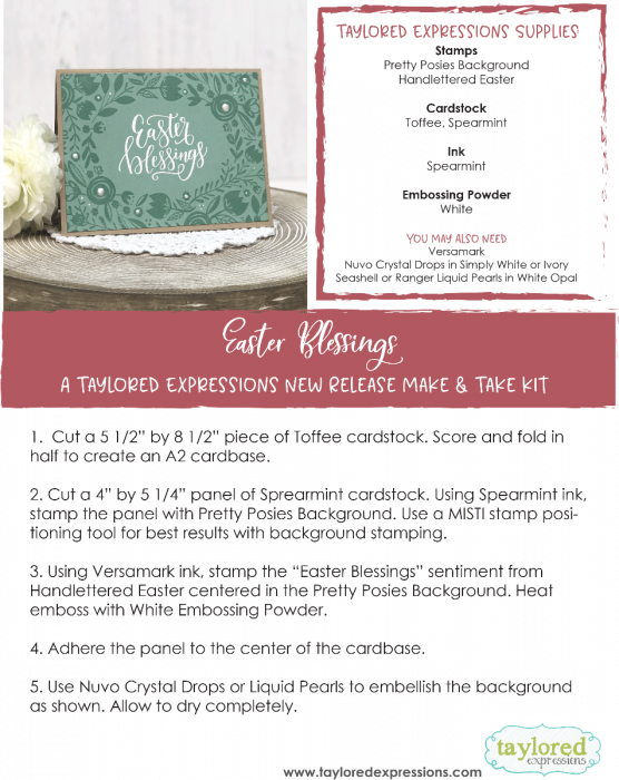 February Make & Take Kit