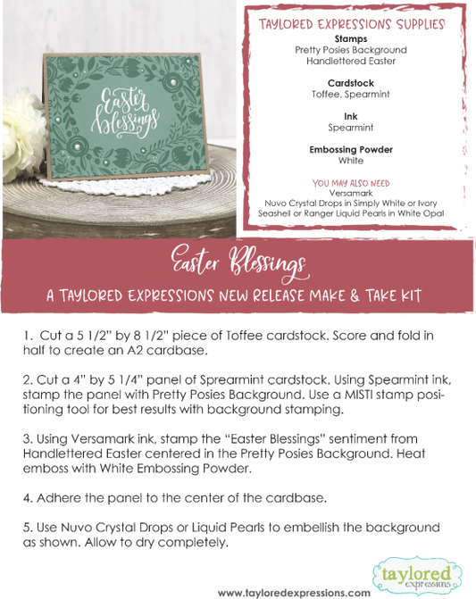February Make & Take Kit