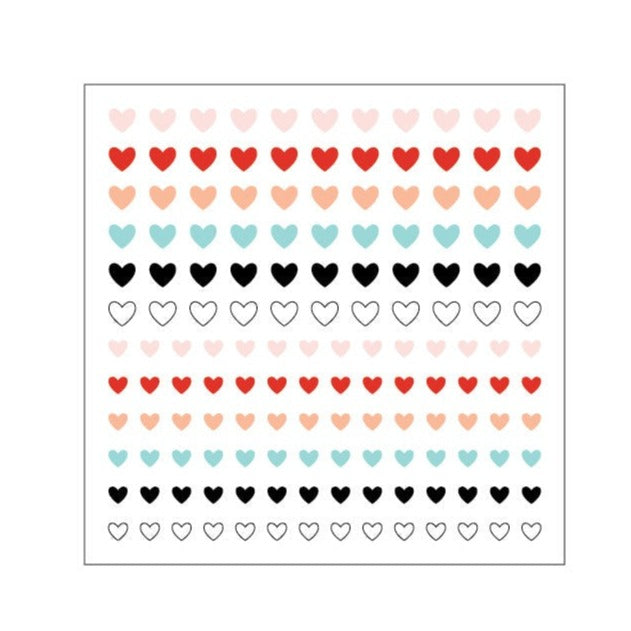 Enamel Hearts