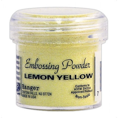 Embossing Powder Lemon Yellow