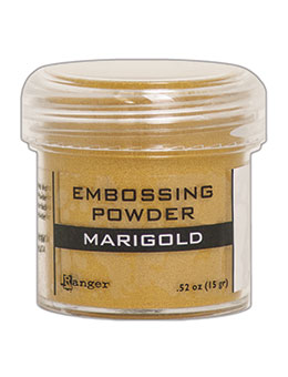 Embossing Powder Marigold Metallic