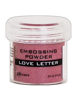 Embossing Powder Love Letter Metallic