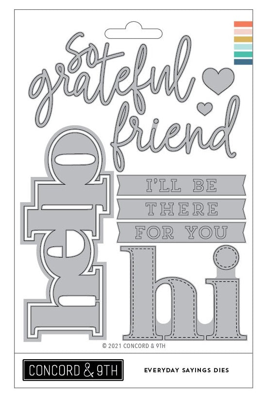 Everyday Sayings Dies