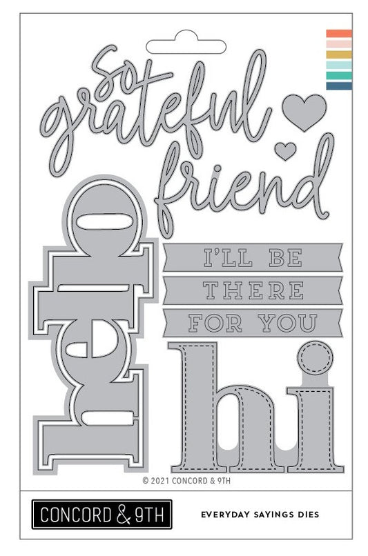 Everyday Sayings Dies