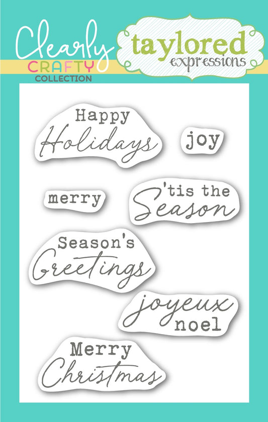 Signature Sentiments - Holiday Stamp Set