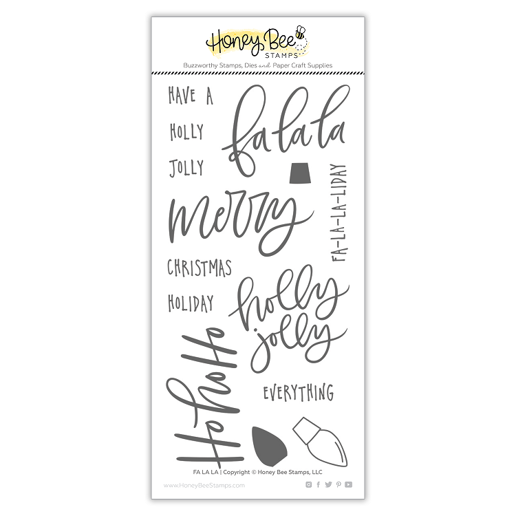 Fa La La Stamp Set