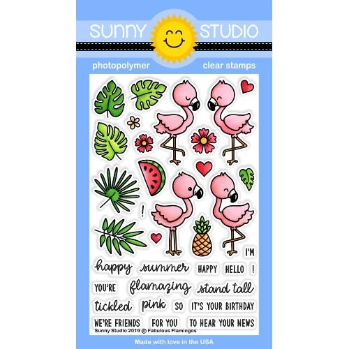 Fabulous Flamingos Stamp Set