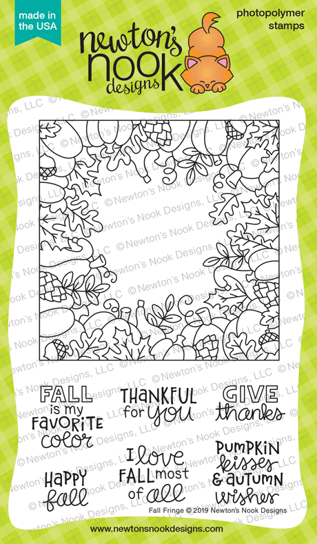 Fall Fringe Stamp Set