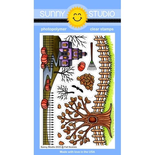 Fall Scenes Stamp Set
