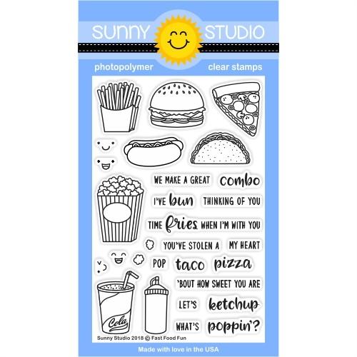Fast Food Fun Stamp Set