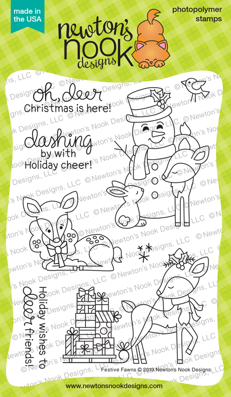 Festive Fawns Stamp Set