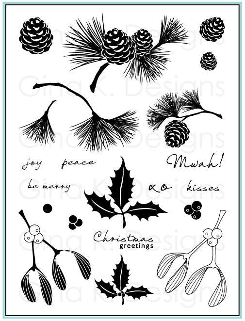 Festive Foliage Stamp Set