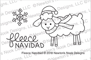 Fleece Navidad Stamp Set