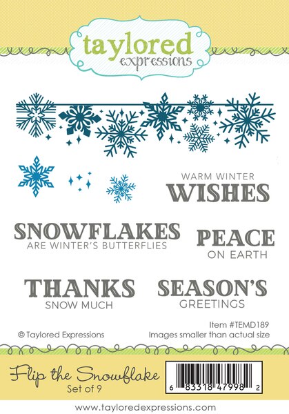 Flip the Snowflake Stamp Set