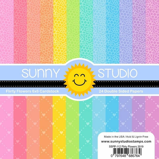 Flirty Flowers 6x6 Paper Pad