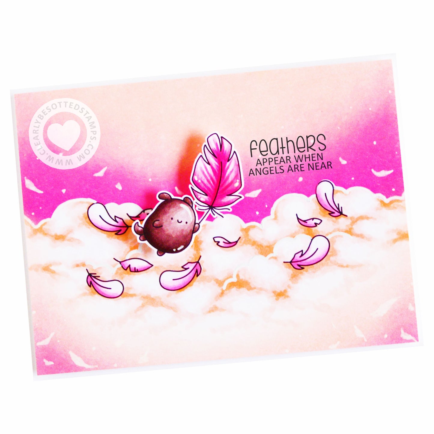 Floating Feathers Stamp Set