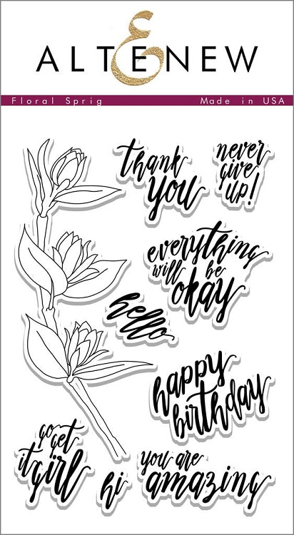 Floral Sprig Stamp Set
