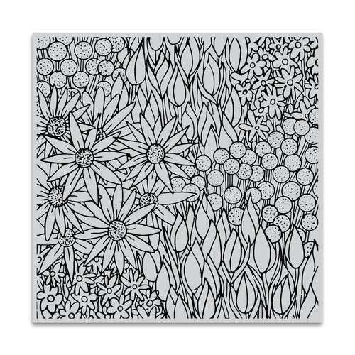 Flower Market Bold Prints Stamp