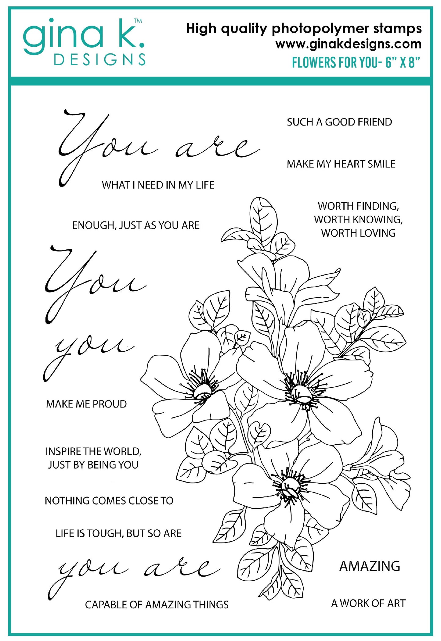 Flowers for You Stamp Set