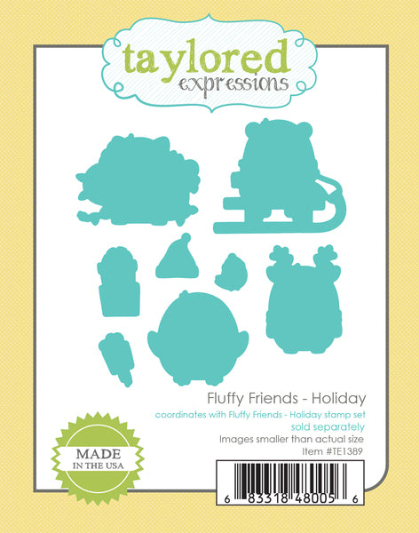 Fluffy Friends - Holiday Dies