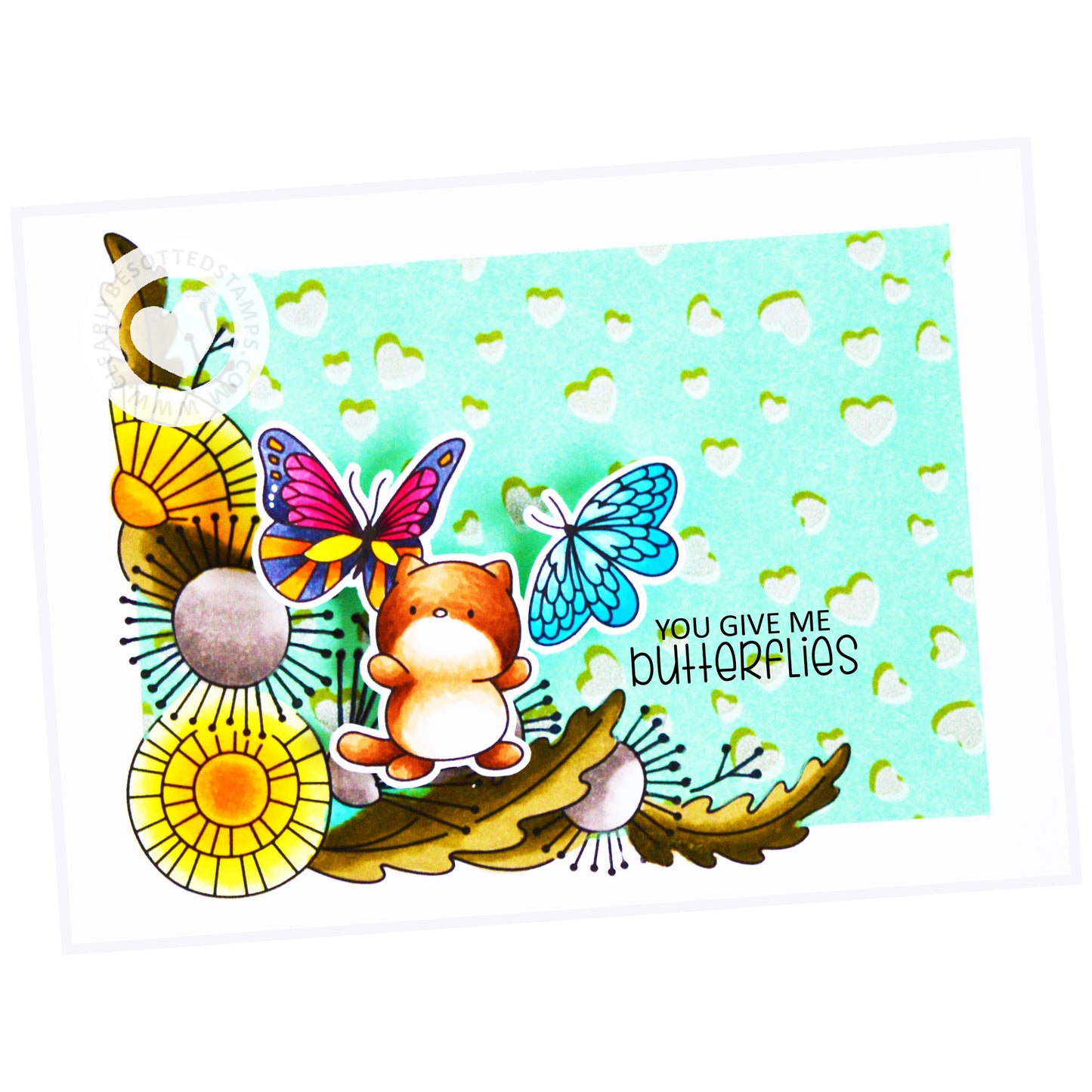 Flutterby Friends Stamp Set